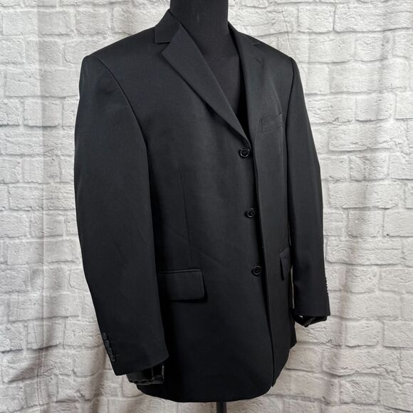 Paolo Giardini 42R 36R Superior 100 Tetron Microfiber Men's Suit 3 Button Jacket - Picture 6 of 16